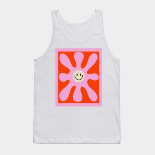 Flower Groovie 70s Retro Tank Top